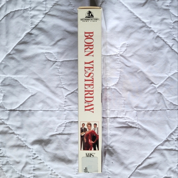 2/$15 ๐ผ Born Yesterday VHS - Picture 3 of 6